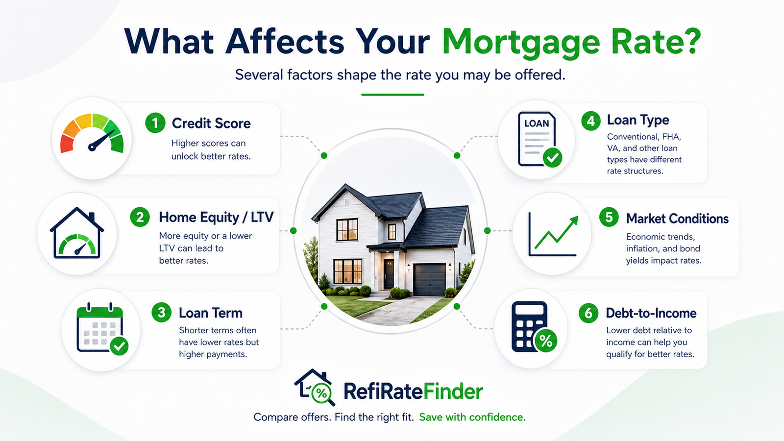 Mortgage rate factors — what moves your rate